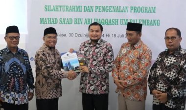 Ma’had Sa’ad Bin Abi Waqqash UM Palembang Didorong Terus Dikembangkan dan Dilestarikan