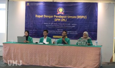 DPM UMJ Gelar Rapat Dengar Pendapat Umum untuk Himpun Aspirasi Mahasiswa