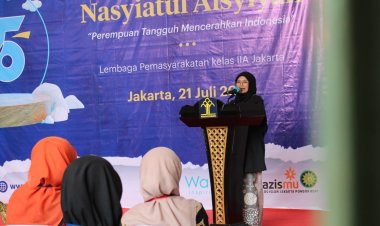 Rayakan Milad ke-95, Nasyiatul Aisyiyah Gelar Bakti Sosial Pasmina Plus di Lapas Pondok Bambu