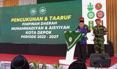PDM dan PDA Kota Depok 2023-2027 Resmi Dikukuhkan, Pesan Abdul Mu’ti: Harus Jadi Acuan dan Model