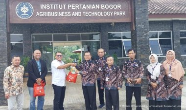 Tambah Wawasan, UMS Lakukan Bench Marking ke IPB