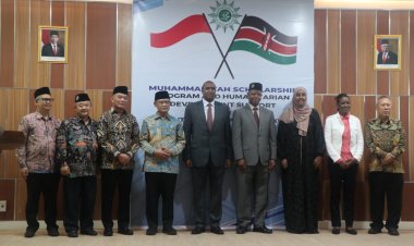 Haedar Nashir Berikan Beasiswa dan Dua Sumur untuk Rakyat Kenya