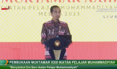 Buka Muktamar XXIII IPM, Begini Harapan Presiden Jokowi