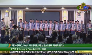 Majelis dan Lembaga PWM DKI Jakarta Periode 2022-2027 Resmi Dikukuhkan
