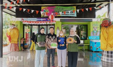 Dosen dan Mahasiswa UMJ Berikan Pelatihan bagi Pelaku UMKM