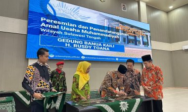 Haedar Nashir Resmikan Sepuluh AUM Hingga Hadiri Ideopolitor di Sulawesi Tengah