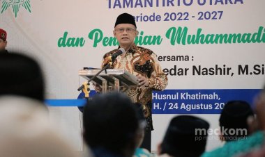 Haedar Nashir: Pengukuhan Pimpinan Muhammadiyah Harus Jadi Penguatan, Motivasi dan Pengabdian