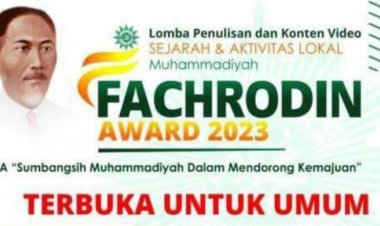 MPI PP Muhammadiyah Gelar Fachrodin Award 2023: Lomba Penulisan & Konten Video