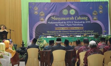 PCM dan PCA Ilir Timur Satu Kota Palembang Gelar Musycab Muhammadiyah ke-XIV dan 'Aisyiyah ke-XIII