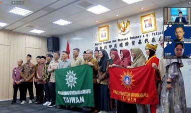 PCIM dan PCIA Taiwan Dilantik, Ini Pesan PP Muhammadiyah