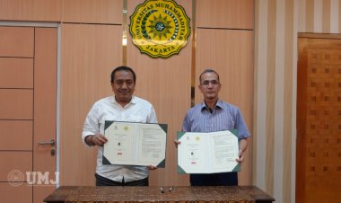 UMJ Teken MoU dengan University Centre of Naama Al Jazair