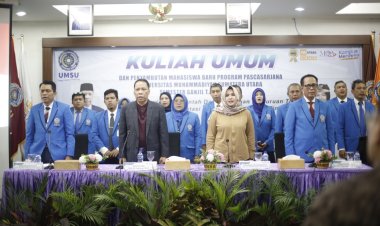 Rektor UMSU Sambut Mahasiswa Program PMM SEA Teacher dan Internasional