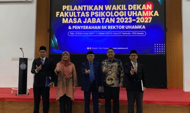 Rektor Uhamka Lantik Wakil Dekan Fakultas Psikologi Periode 2023-2027, Ini Daftarnya