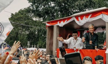 Ganjar Pranowo dan Mahfud MD Resmi Daftar ke KPU sebagai Capres-Cawapres