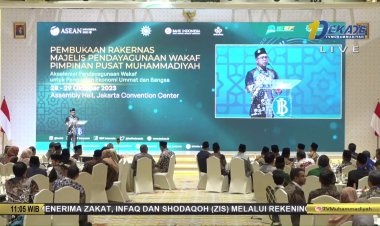 Majelis Pendayagunaan Wakaf Gelar Pembukaan Rakernas di Jakarta