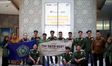 Tim Bayu Surya UMS Ikuti Kontes Mobil Hemat Energi Nasional 2023