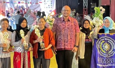 Tim Tari UMSU Raih Juara di Ajang 2nd Indonesia International Culture Festival 2023