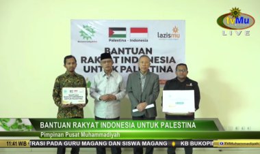Muhammadiyah Kembali Serahkan Bantuan untuk Warga Palestina Senilai Rp 13 Miliar