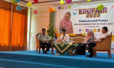 Wakil Walikota Tangerang Selatan Hadiri Edufair 2023 SMA Muhammadiyah 25 Pamulang