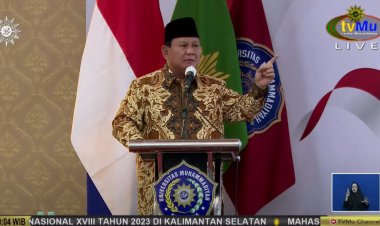 Prabowo Subianto Minta Maaf Gibran Tidak Bisa Hadir di Acara Dialog Terbuka Muhammadiyah