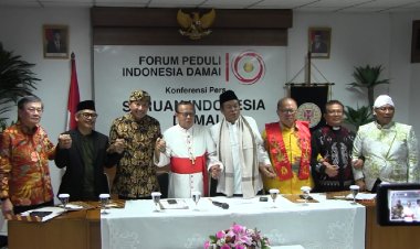 Izzul Muslimin dan Tokoh Lintas Agama Serukan Pemilu Damai, Jurdil dan Bermartabat