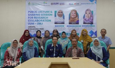 Tindak Lanjut MoU, FISIP UMJ Terima Kunjungan Dosen Universiti Utara Malasyia