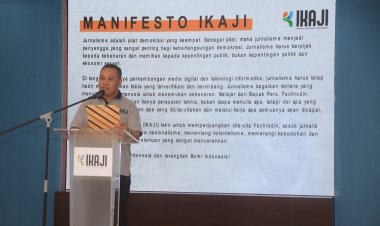 Manifesto IKAJI: Jurnalisme bagai Lentera Penuntun Manusia Temukan Kebenaran