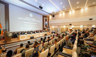 Upacara Milad ke-63 UAD, Haedar Nashir Tantangan untuk Segera Mulai Pembangunan Auditorium