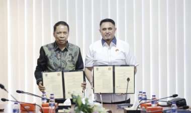 UMSU dan UNTAD Teken MoU Terkait Pelaksanaan Merdeka Belajar Kampus Merdeka