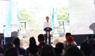 Presiden Jokowi Lakukan Groundbreaking Pembangunan Kampus II UMP