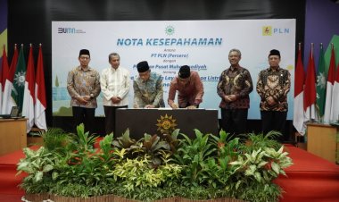 Muhammadiyah Teken MoU dengan PT PLN untuk Lawan Perubahan Iklim