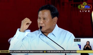 Prabowo Subianto Optimistis Indonesia Tak akan Diintervensi Negara Lain Gara-gara Utang