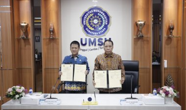 Rektor UMSU dan Pj Bupati Kampar Teken MoU Pengembangan SDM