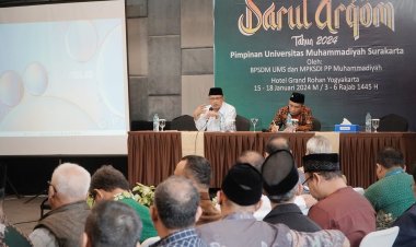 Tutup Darul Arqam Pimpinan UMS, Haedar Nashir Berharap PTMA Miliki Pemahaman AIK