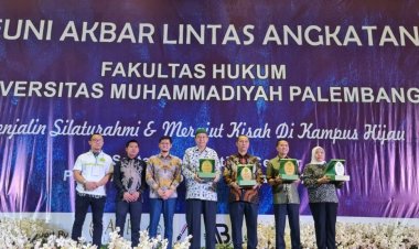 Ikatan Keluarga Alumni Fakultas Hukum UM Palembang Gelar Reuni Akbar Lintas Angkatan
