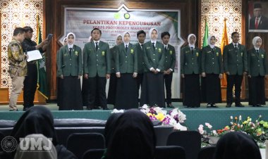 UMJ Lantik Pengurus Korps Protokoler Mahasiswa Periode 2024-2025