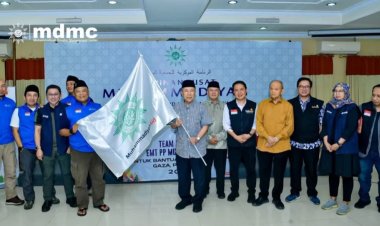 PP Muhammadiyah Lepas Lima Orang Advance Team untuk Buka Rumah Sakit Darurat di Gaza
