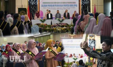 Fakultas Ilmu Pendidikan UMJ Kukuhkan dan Sumpah 144 Guru PGG