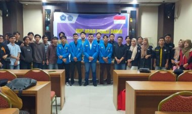 BEM Unismuh Makassar Gelar Deklarasi Pemilu Damai