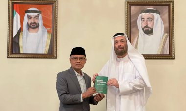 Haedar Nashir dan Jajaran PP Muhammadiyah Kunjungi Al Qasimia University di Sharjah Uni Emirat Arab