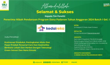 Teliti Produk Kosmetik Berbasis Madu, UMJ Terima Dana Hibah dari Kedaireka