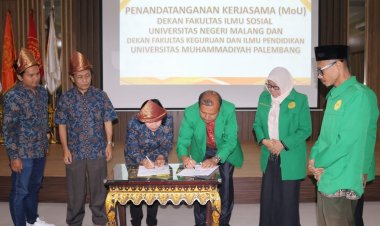 FKIP UM Palembang-Universitas Negeri Malang Teken Kerja Sama Tingkatan Mutu Pendidikan