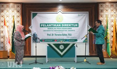 Herwina Bahar Dilantik sebagai Direktur Sekolah Pascasarjana UMJ periode 2024-2028