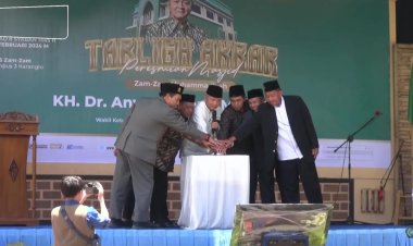 Anwar Abbas Resmikan Masjid Pondok Pesantren Modern Zam-Zam Muhammadiyah Cilongok