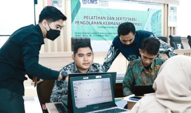 Tenaga Kependidikan UMS Ikuti Sertifikasi untuk Perkuat Keamanan Informasi