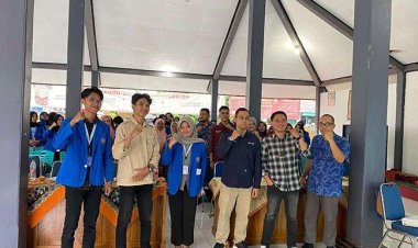BEM Fakultas Ekonomi dan Bisnis UMP Gelar Pembukaan Program Mitra Desa 2024 di Desa Kalibagor Banyumas