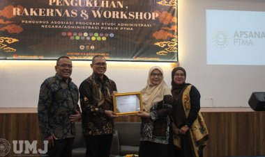 Dua Dosen FISIP UMJ Dilantik Jadi Pengurus Asosiasi Administrasi Negara dan Publik se-PTMA