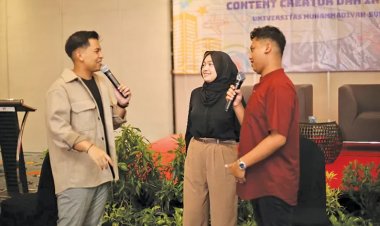 Tim Humas UMS Latih Mahasiswa Jadi Content Creator dan Influencer Dalam Capacity Building