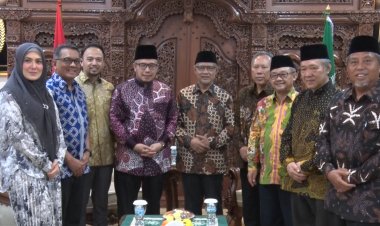 Haedar Nashir Terima Kunjungan Mufti Perlis Bersama Pengusaha Malaysia