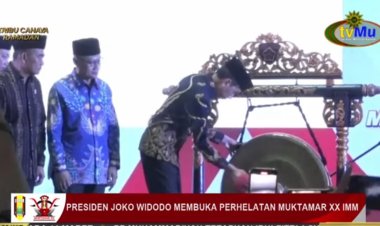 Presiden Jokowi Buka Muktamar XX IMM di Palembang